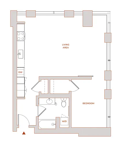 Floor plan Horizon One