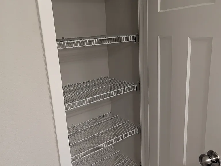 Upstairs Master towel closet