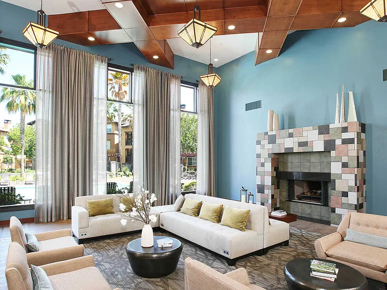 Clubhouse with Fireplace