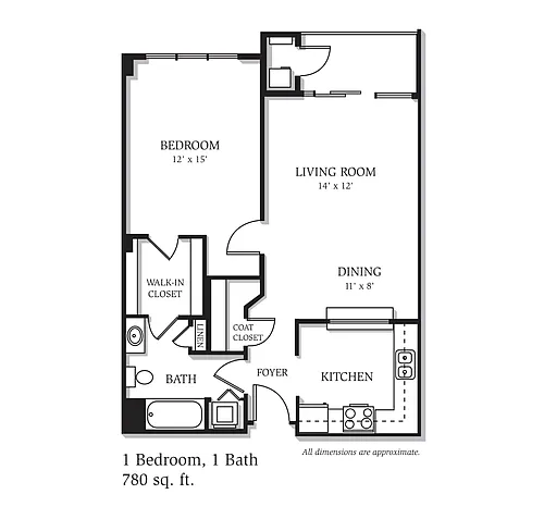 Floor plan A01 780 BAL