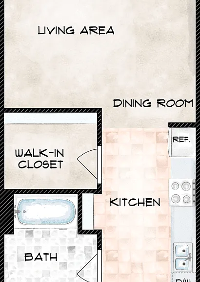 A1 Floorplan Diagram