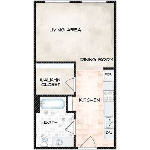 Floor plan A1