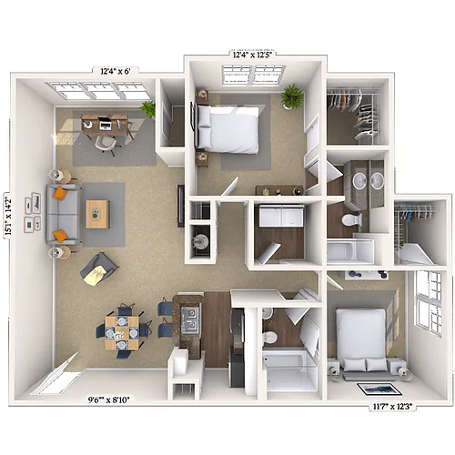 Floor plan 22B