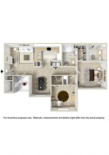 Floor plan Blue Ridge
