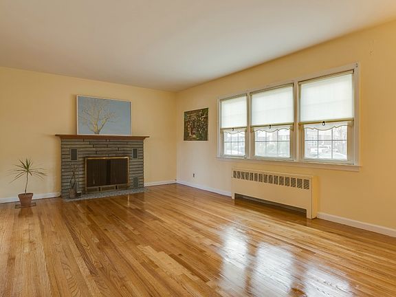 Wood burning fireplace