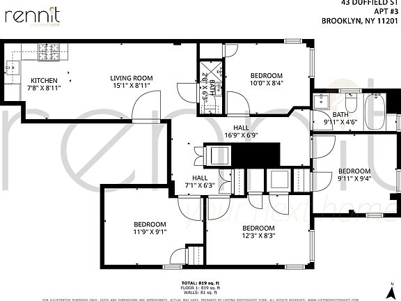 2nd image of 43 Duffield St APT 3