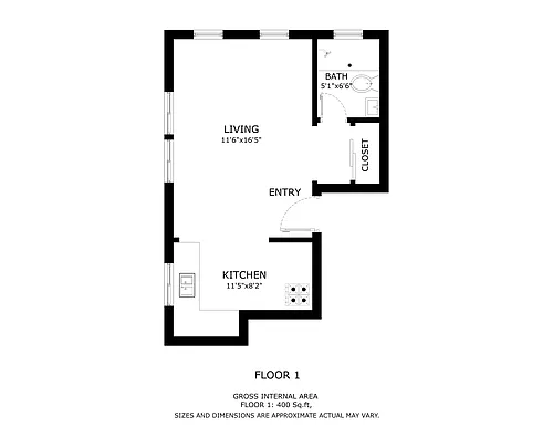 Floor plan Studio