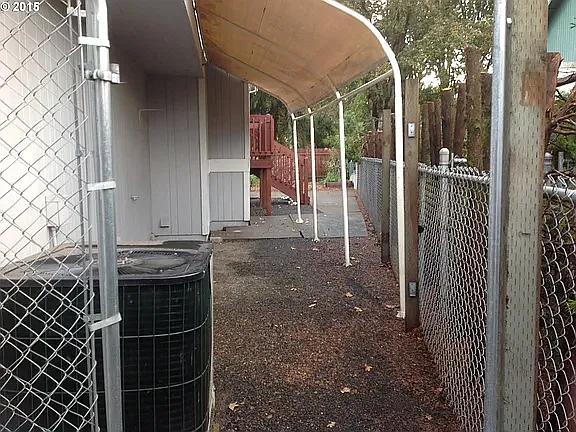 Covered outside storage. New A/C
