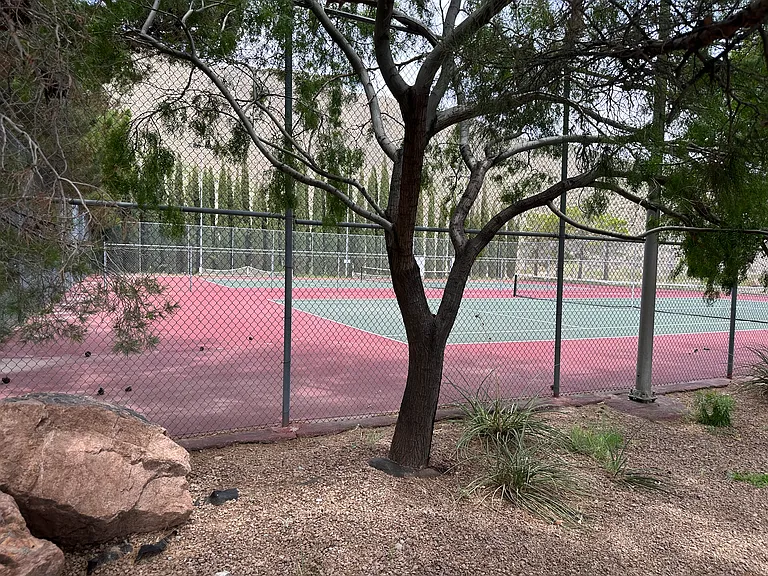 Tennis and pickleball courts