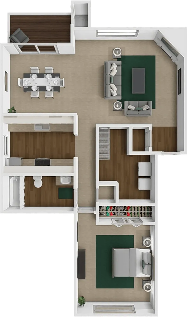 Floor plan The Oak Ridge