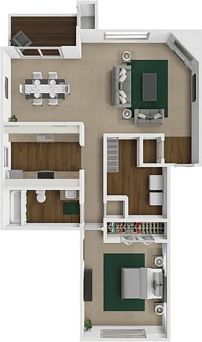 Floor plan The Oak Ridge