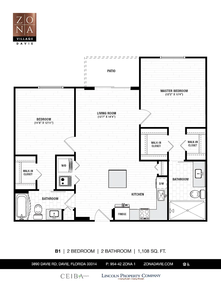 Floor plan B1