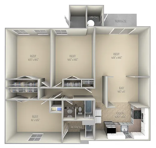 Floor plan The Ashton I
