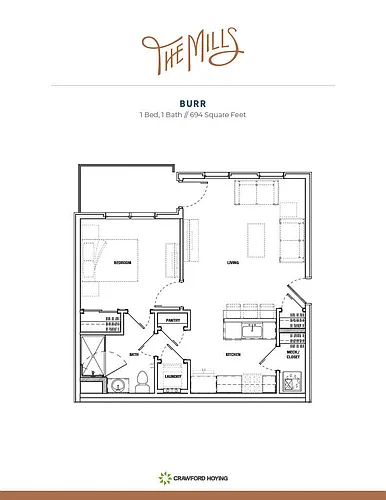 Floor plan Burr