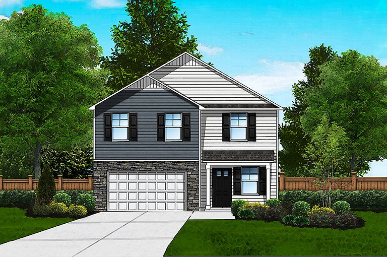 Meadowbrook EL_A6_Stone Front_Watercolor Small