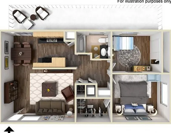 Hastings 2x1 Floor Plan Hastings 2x1 Floor Plan