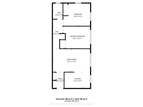 Floor plan Woodruff