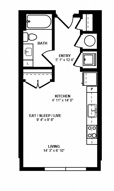 Floor plan S1A