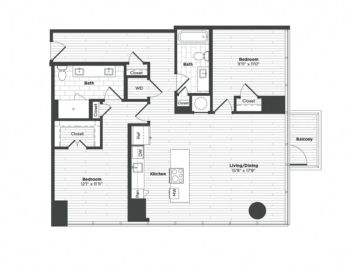 Floor plan 2E