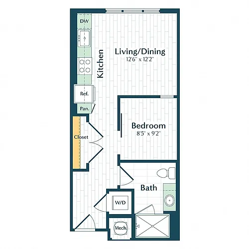 Floor plan S1B