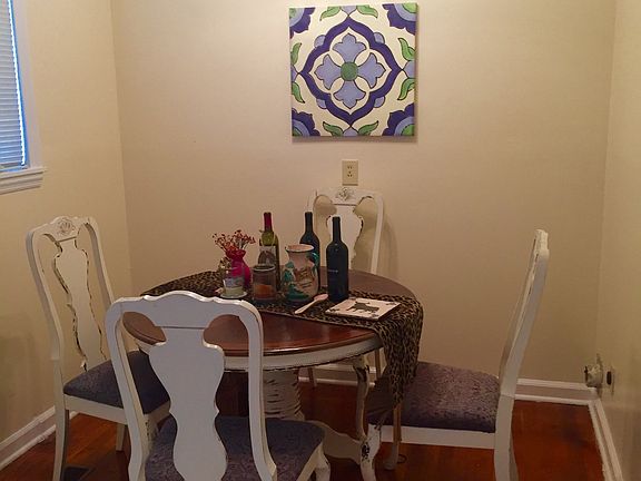 Furnished Model Dining Room