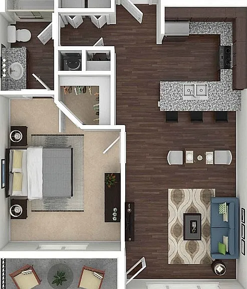 A2 3D Floorplan A2 3D Floorplan