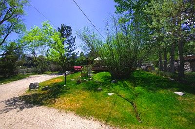 Entering the property