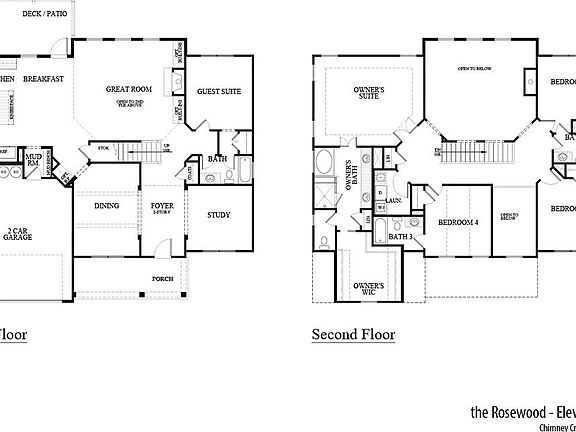 Rosewoodf Floorplan