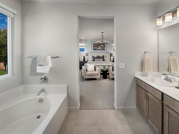 Modeled Residence 3 at Casacala in Brentwood, CA.