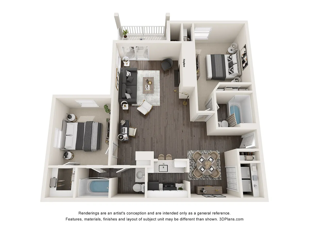 Floor plan The Mallard B2B