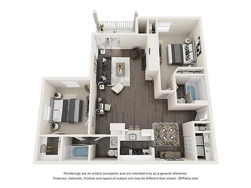 Floor plan The Mallard B2B