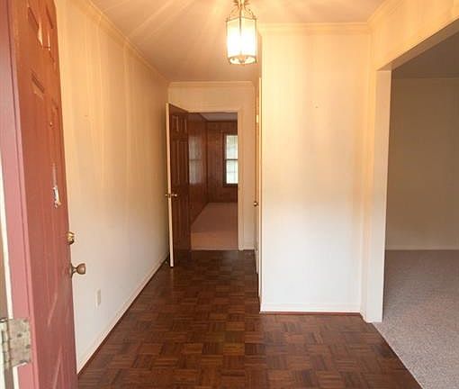 Foyer has a nice sized coat closet