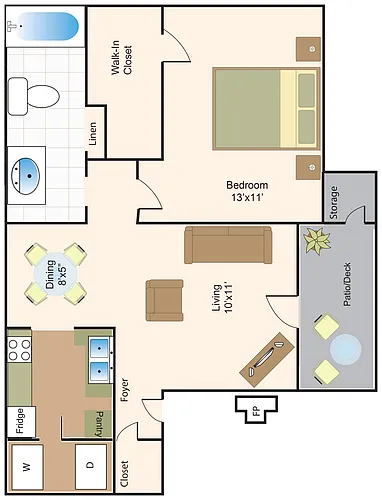 Floor plan B