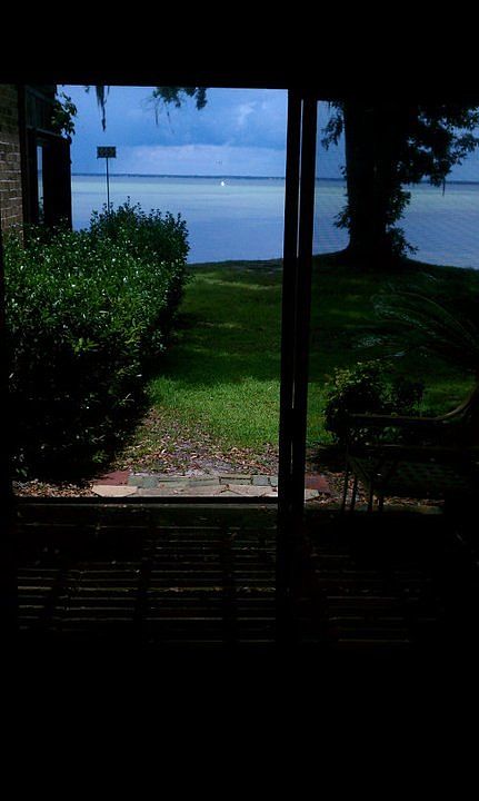 Your view of Chactaw Bay from the dining room