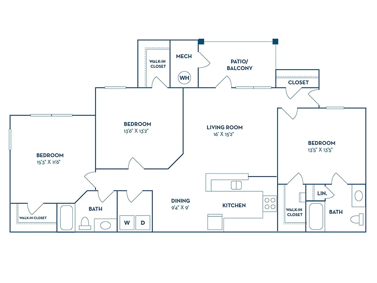 Floor plan Churchill