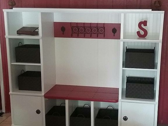 Coat rack/Shoe shelf