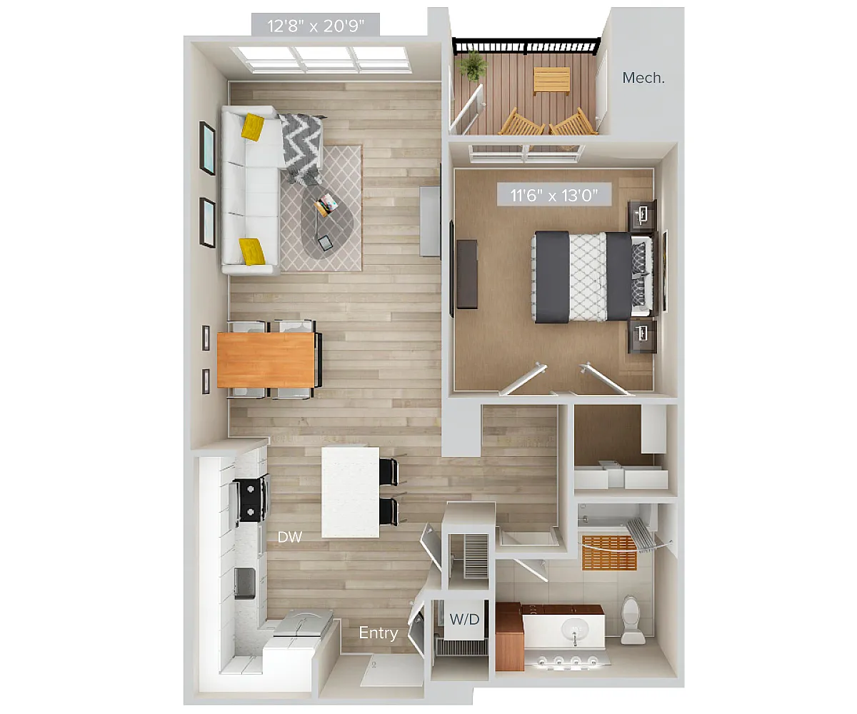 Floor plan A6PS-790-signa