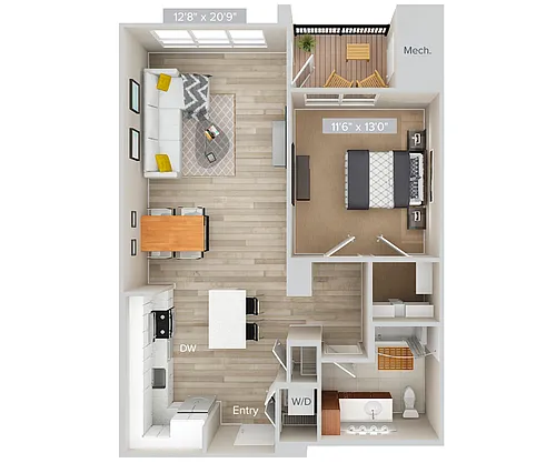 Floor plan A6PS-790-signa