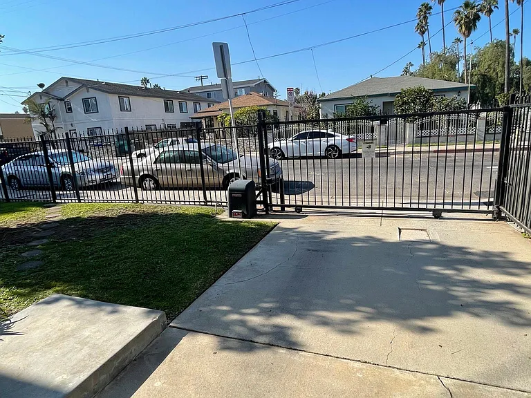 Gated Building and Parking Area
