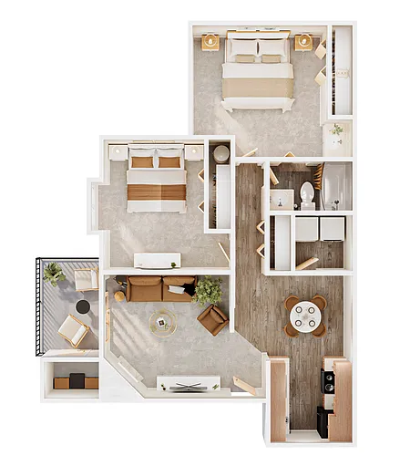 Floor plan 2X1