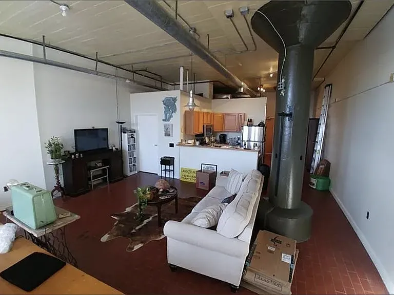 Living Room w. views to Bar Area and Kitchen