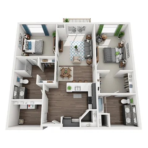 Floor plan Greystone