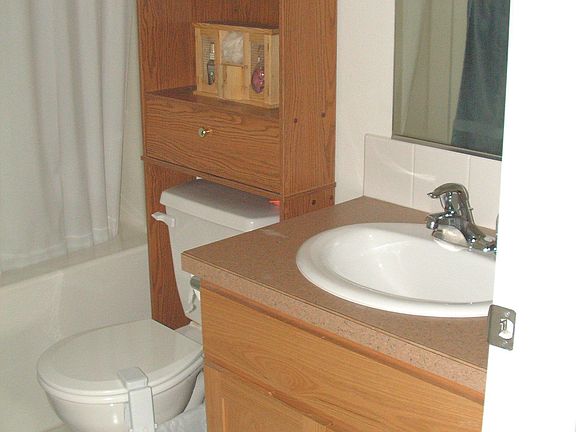 second full bath with shower/bath combo