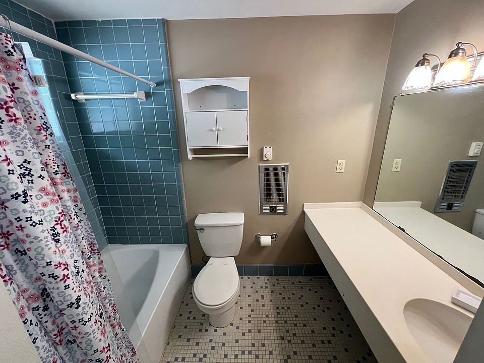 This is actually a different bathroom, but it is similar.