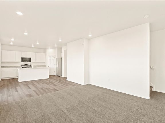 The Pagosa floorplan interior image taken at a Meritage Homes community in Northern Colorado.