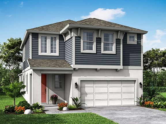 Sandhill Coastal elevation A with 5th bedroom option only at BridgeWater by William Ryan Homes Ta...