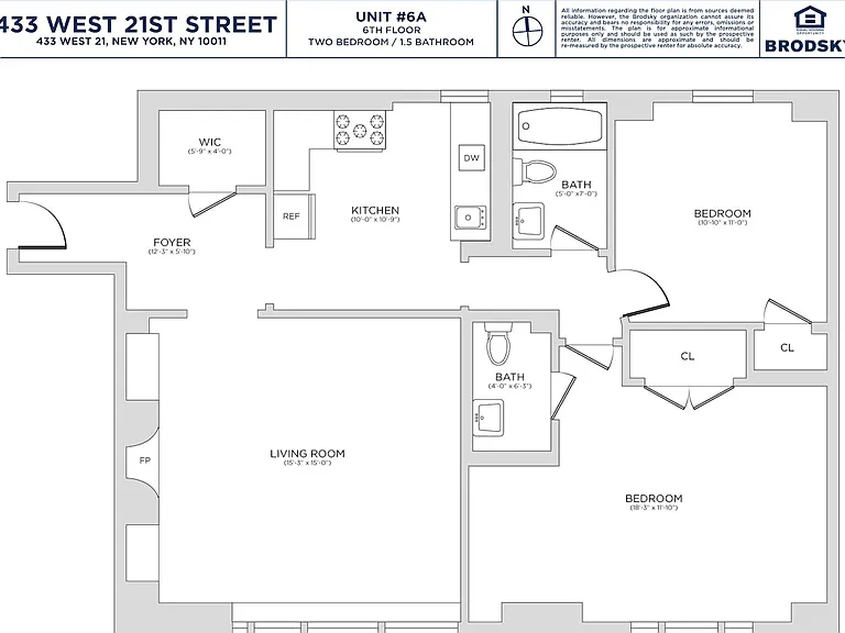 433 W 21st St #6A — Photo 21