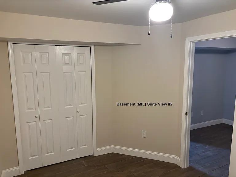 Basement MIL Suite Bedroom View #2