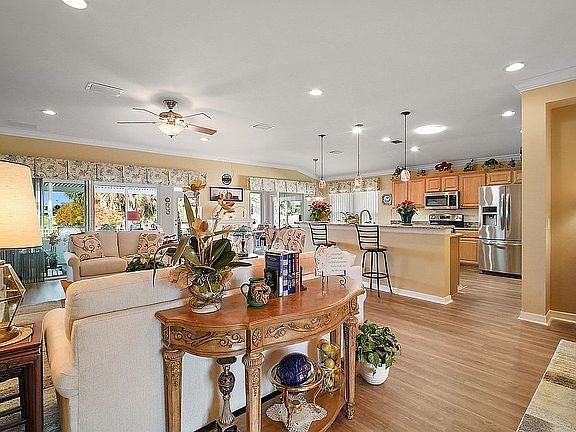 LIVING ROOM AND KITCHEN
