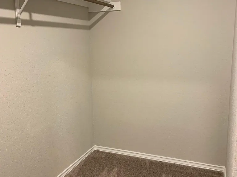 Master walk-in closet